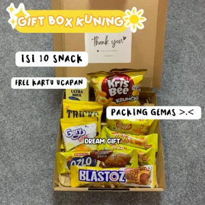 Gift Box || Hampers Ulang Tahun || Hadiah Wisuda Kado Ulang Tahun Gift Box Snack Kado Sidang